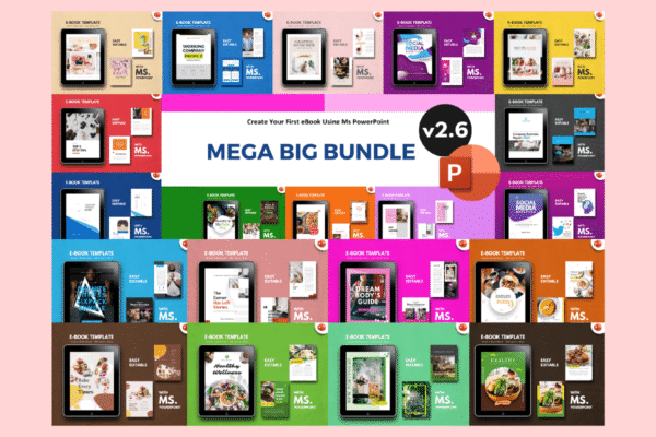 Mega Big Bundle 26 Ebook Template