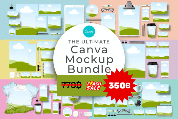 Ultimate Canva Mockup Bundle